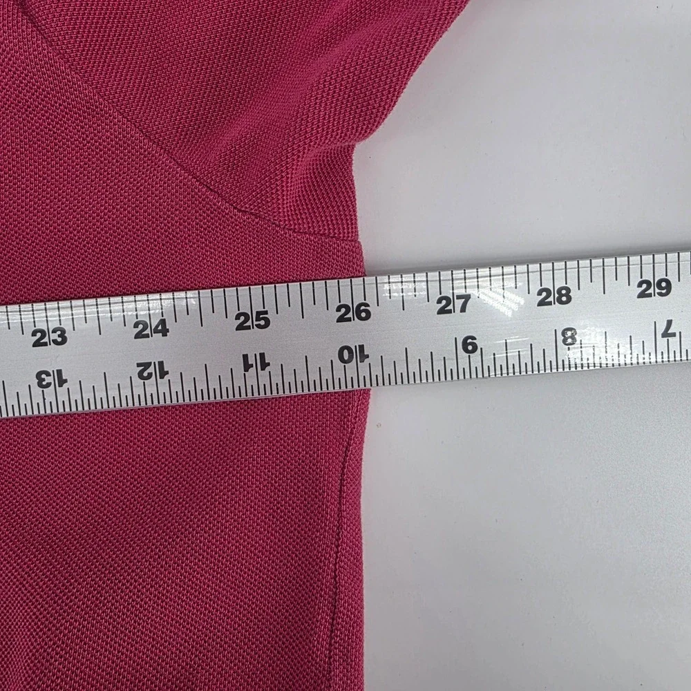 Polo Ralph Lauren Polo Shirt Mens XXL Heritage Pique Cotton Berry Pink Classic